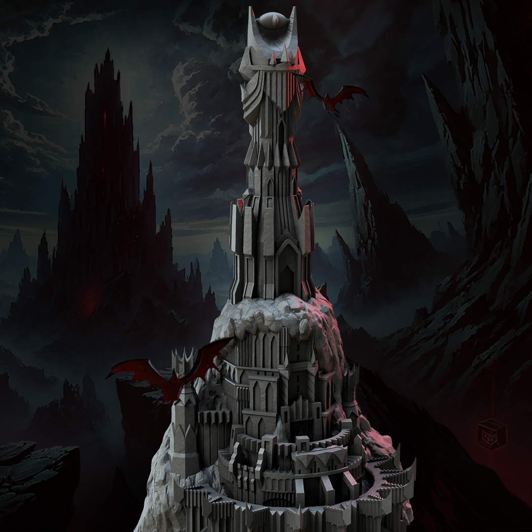 The Eye of Darkness Dice Tower